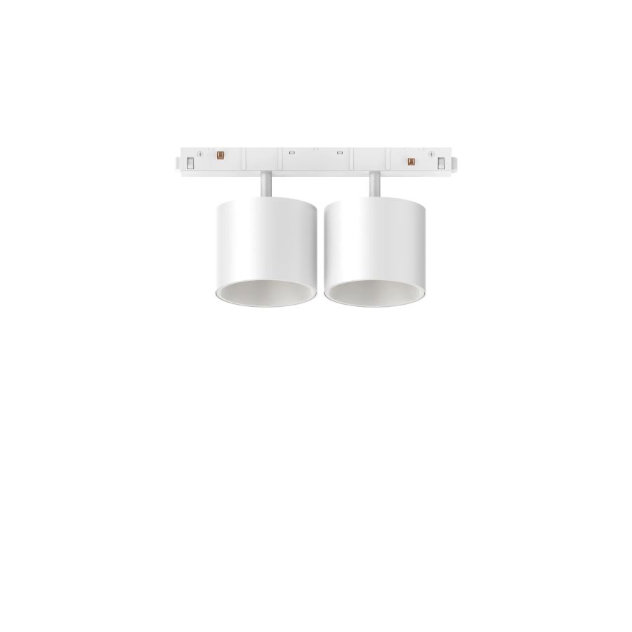 Γραμμικό Σύστημα Φωτισμού EGO SPOT DOUBLE BIG 20W 3000K ON-OFF BI Ideal Lux 327549