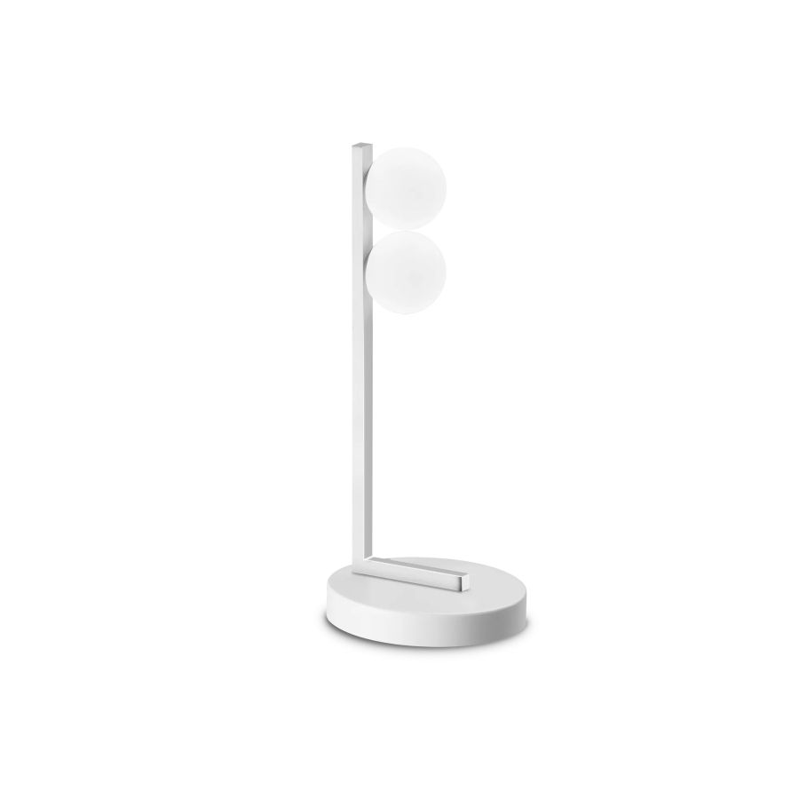 Επιτραπέζιο Φωτιστικό BINOMIO LED TL2 Λευκό Ideal Lux 328294