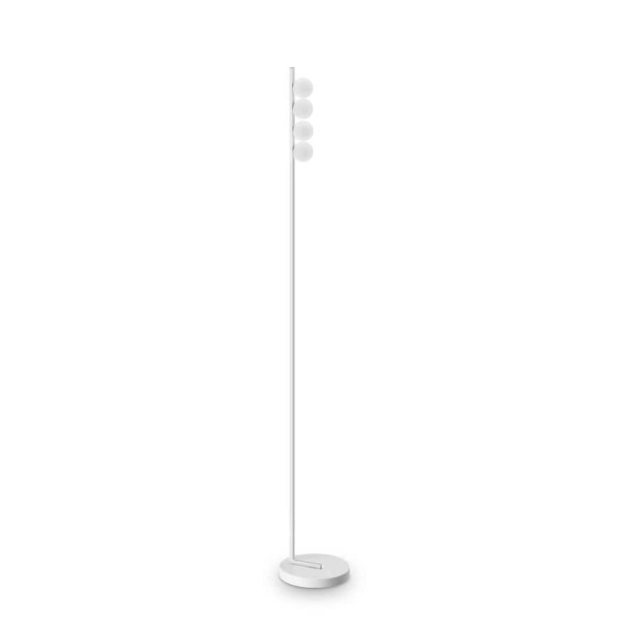 Φωτιστικό Δαπέδου BINOMIO LED PT4 Λευκό Ideal Lux 328317