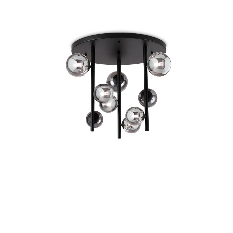 Φωτιστικό Οροφής PERLAGE PL9 FUME' Ideal Lux 328416
