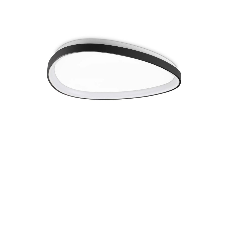 Φωτιστικό Οροφής GEMINI PL D061 DALI/PUSH Μαύρο 3000K Ideal Lux 328959