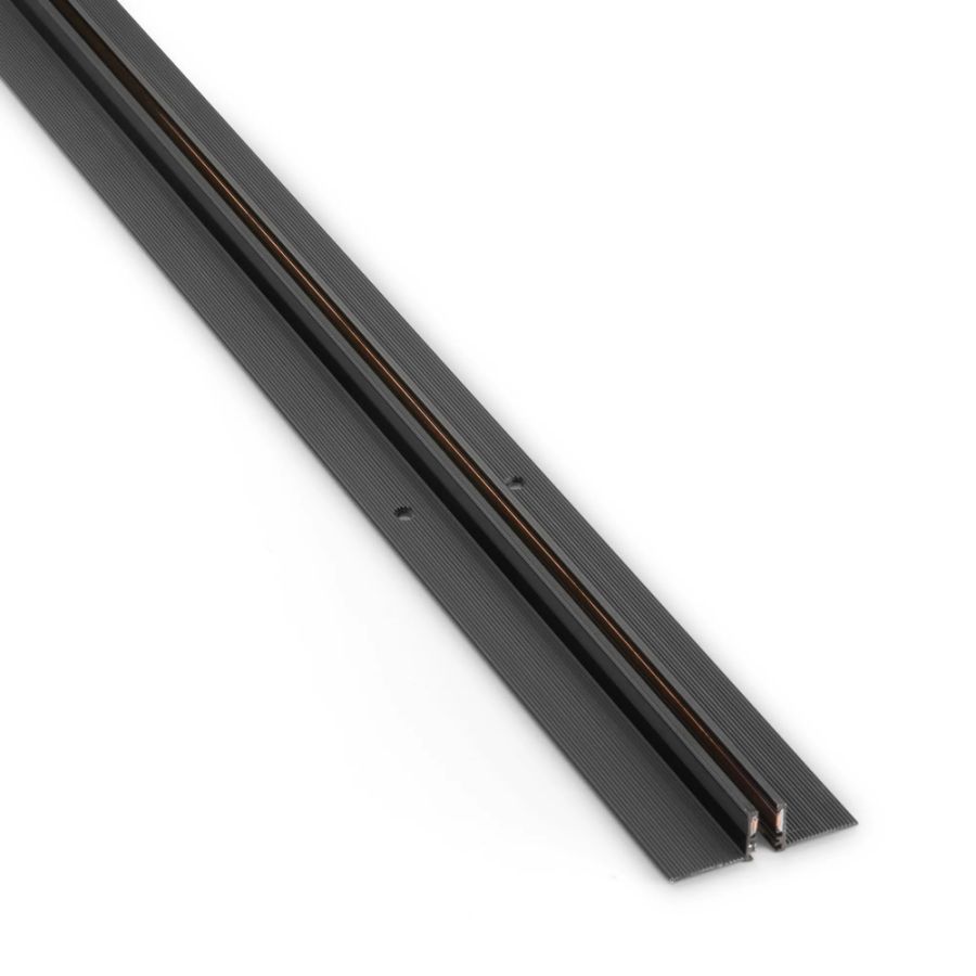 Γραμμικό Σύστημα Φωτισμού DEVA RECESSED BINARIO 1 MT Μαύρο Ideal Lux 332529