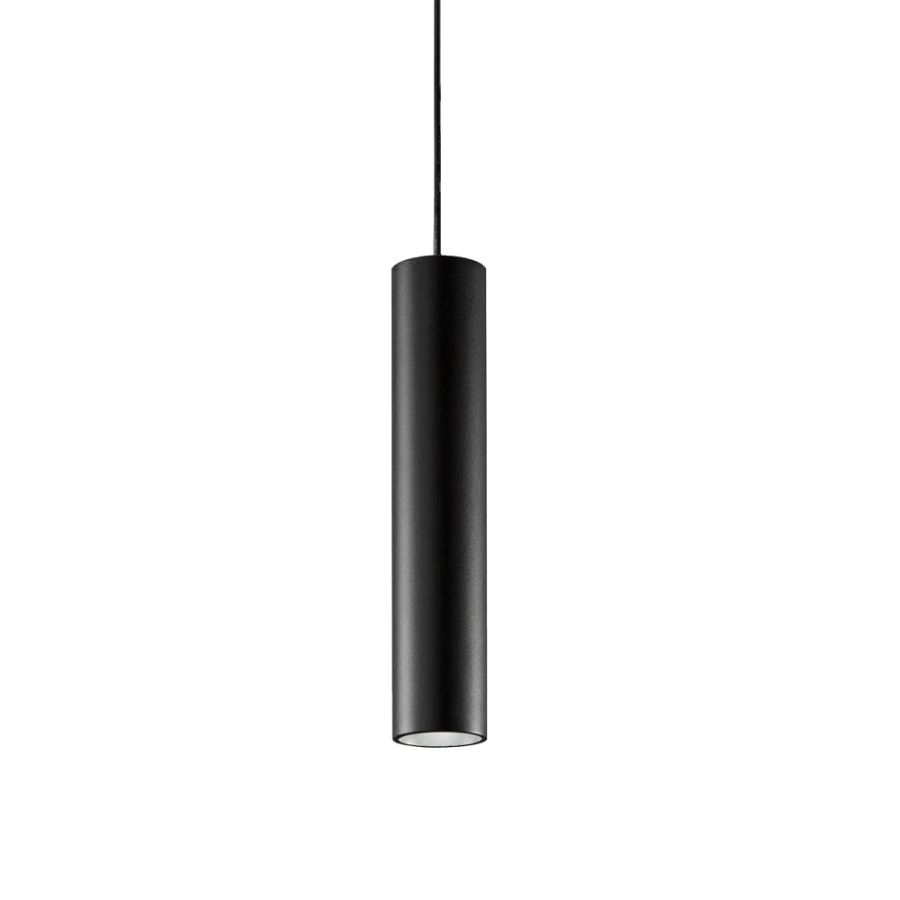 Γραμμικό Σύστημα Φωτισμού DEVA PENDANT TUBE 06W 3000K Μαύρο Ideal Lux 332932