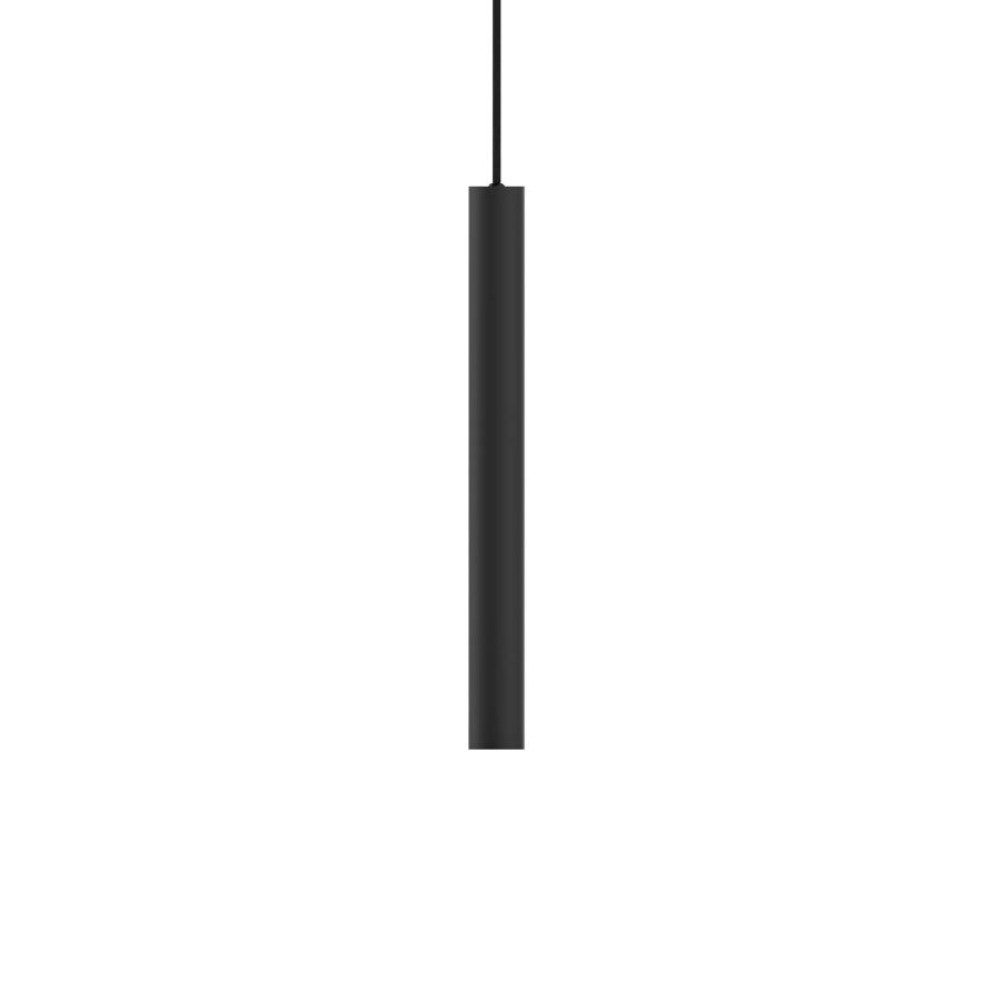 Κρεμαστό Φωτιστικό LOOK SP1 ROUND D40 H400 Μαύρο Ideal Lux 343310