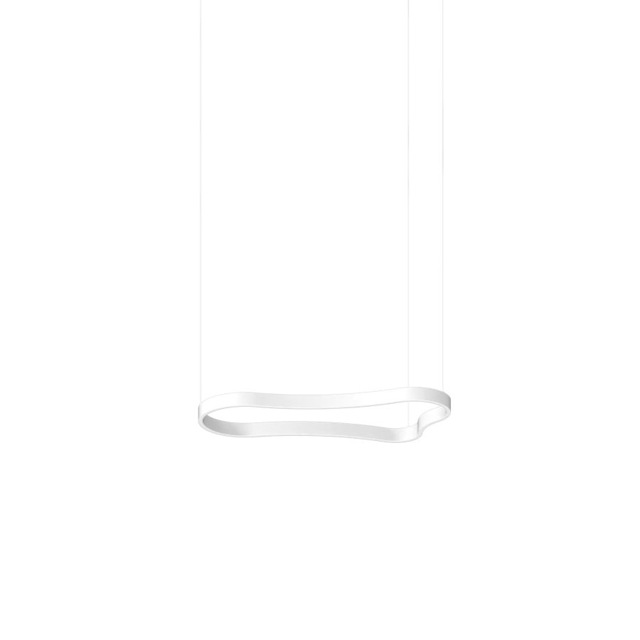 Κρεμαστό Φωτιστικό WAVES-1 SP Λευκό Ideal Lux 345239