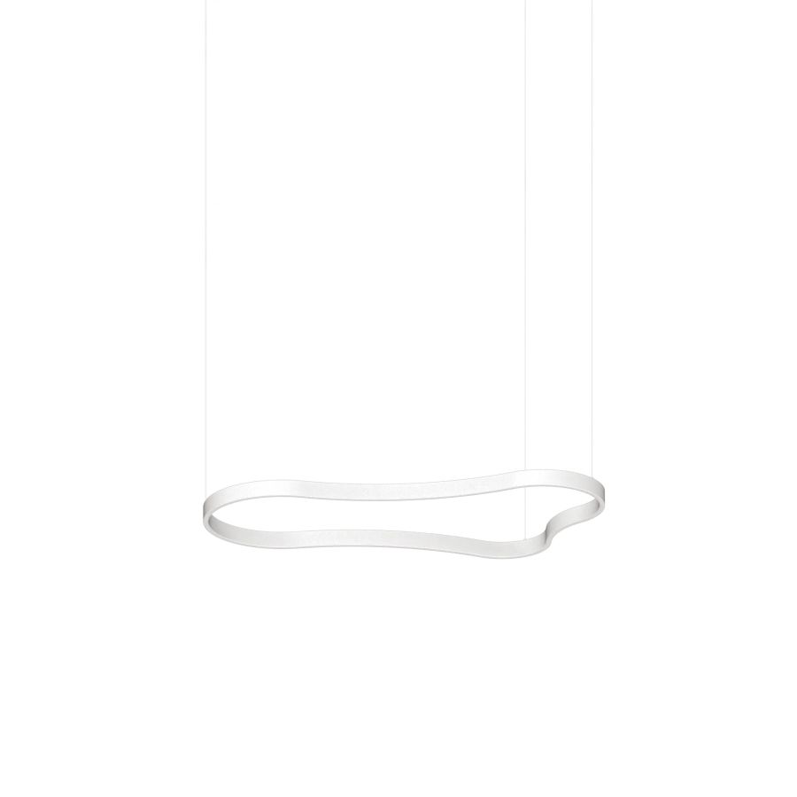 Κρεμαστό Φωτιστικό WAVES-2 SP Λευκό Ideal Lux 345260