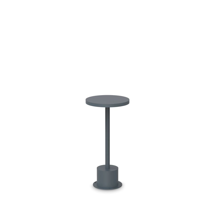 Φωτιστικό Δαπέδου TOFFEE PT D160 H025 Ανθρακί Ideal Lux 347806