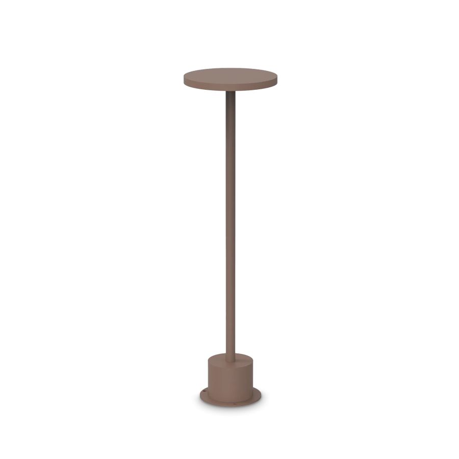 Φωτιστικό Δαπέδου TOFFEE PT D160 H050 Καφέ Ideal Lux 347844