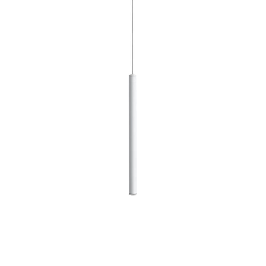 Κρεμαστό Φωτιστικό LOOK LED SP1 ROUND D16 H250 ON-OFF Λευκό 3000K Ideal Lux 351629