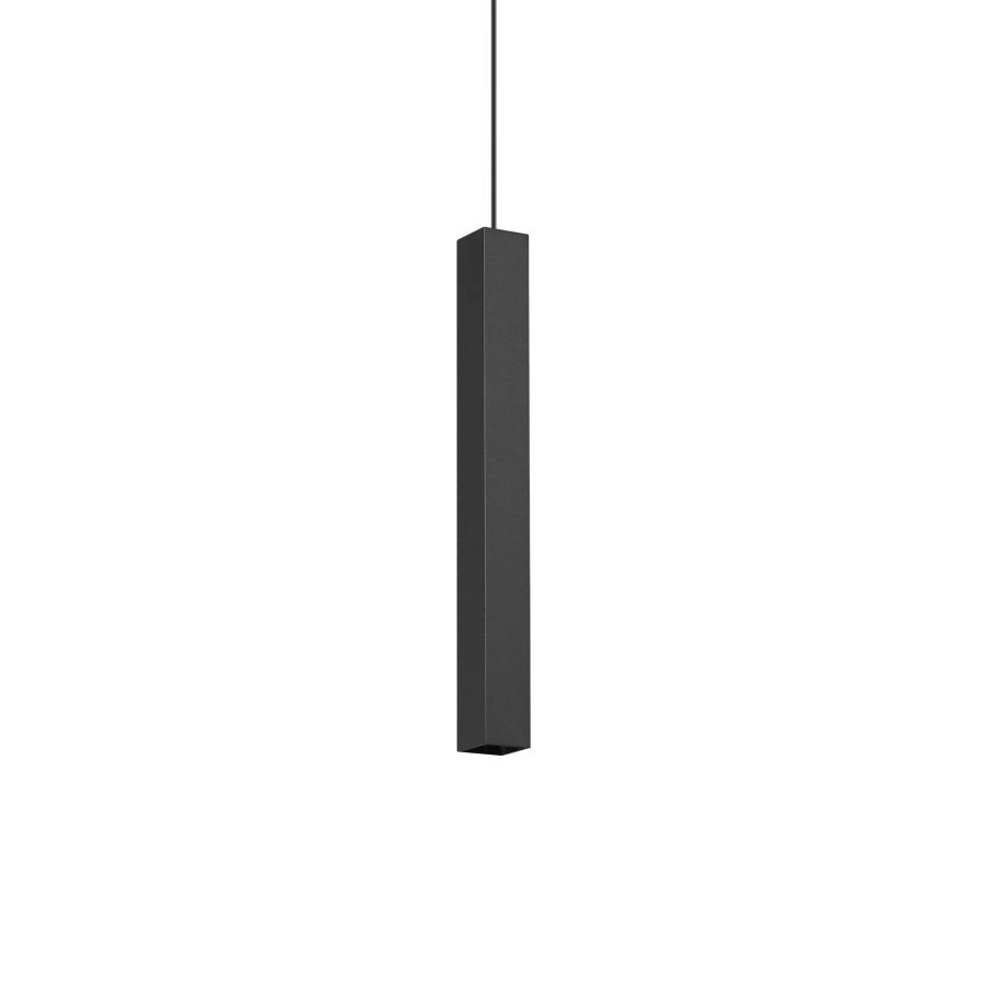 Κρεμαστό Φωτιστικό LOOK SP1 SQUARE D40 H400 Μαύρο Ideal Lux 352268