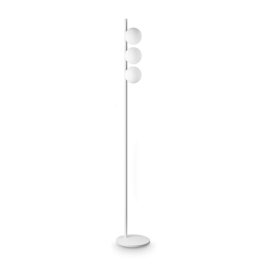 Φωτιστικό Δαπέδου BINOMIO PT3 Λευκό Ideal Lux 353210