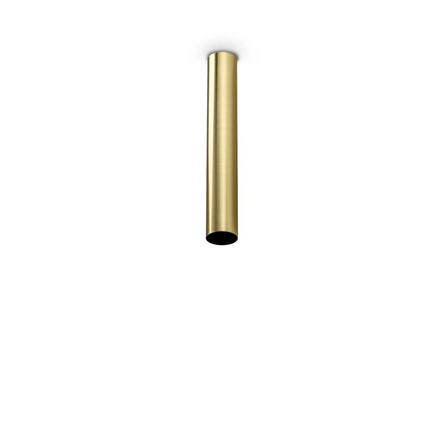 Φωτιστικό Οροφής LOOK PL1 ROUND D60 H400 Ορείχαλκος Ideal Lux 353838