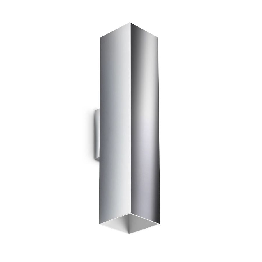 Απλίκα LOOK AP2 SQUARE D60 H300 Χρώμιο Ideal Lux 353944