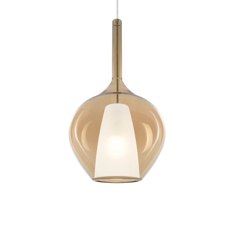 Κρεμαστό Φωτιστικό KALIQUE-1 SP1 D28 AMBRA Ideal Lux 359526