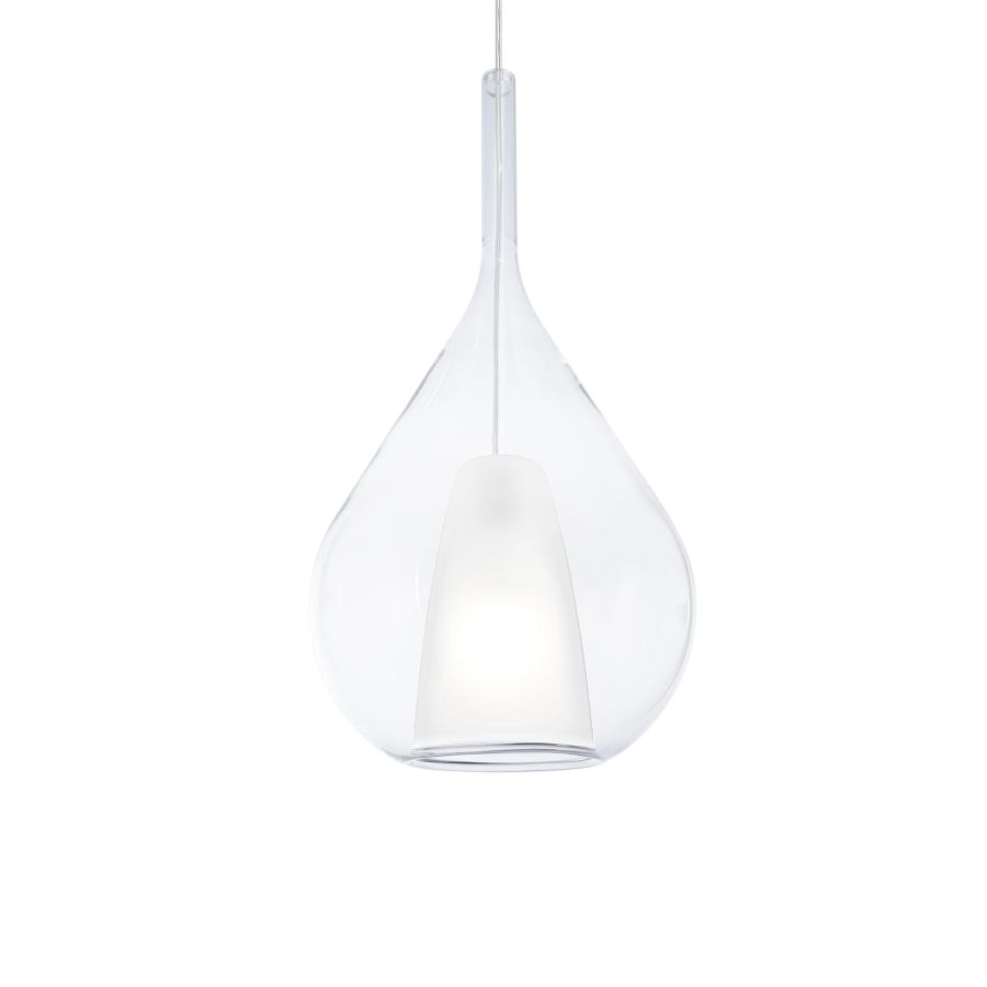 Κρεμαστό Φωτιστικό KALIQUE-3 SP1 D28 Διάφανο Ideal Lux 359793