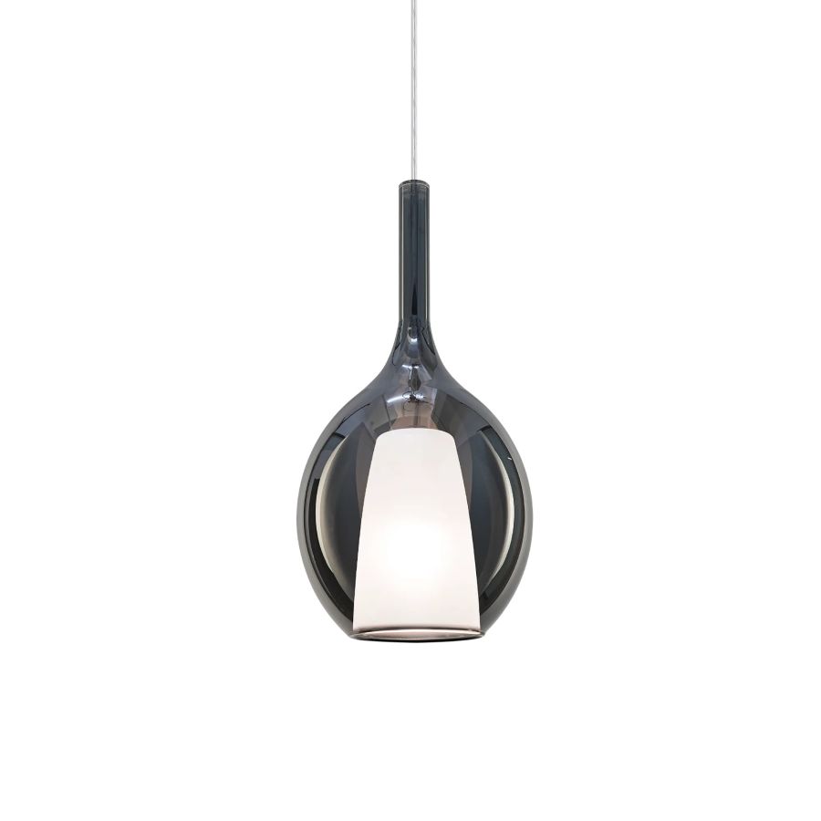 Κρεμαστό Φωτιστικό KALIQUE-2 SP1 D18 FUME' Ideal Lux 359984