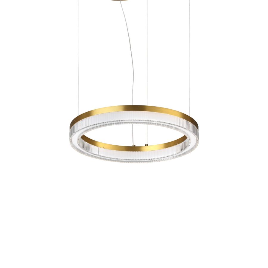 Κρεμαστό Φωτιστικό CROWN SP D40 Ορείχαλκος Ideal Lux 364964