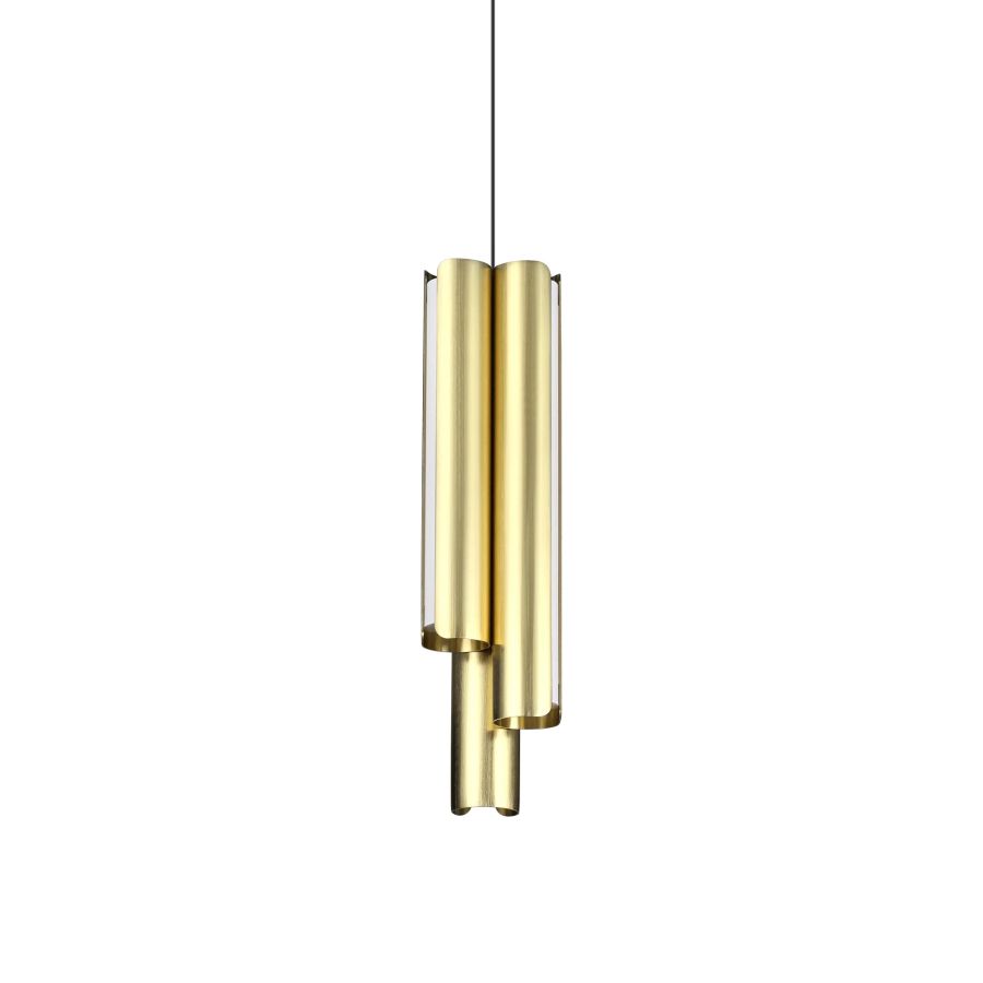 Κρεμαστό Φωτιστικό DORICA SP3 D90 Ορείχαλκος Ideal Lux 366494