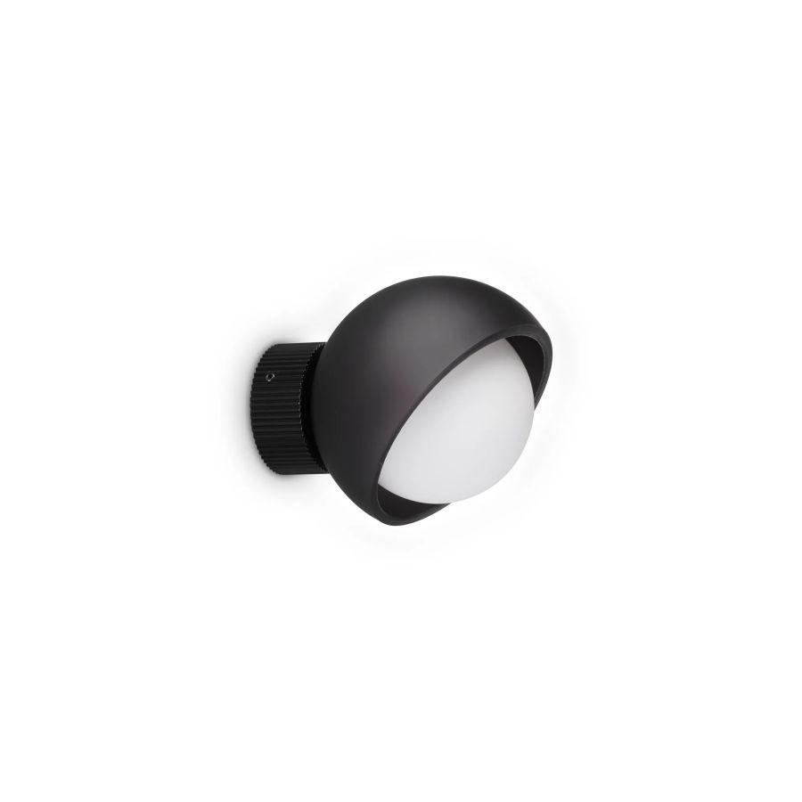 Απλίκα BLOOM AP1 D12 Μαύρο Ideal Lux 366548