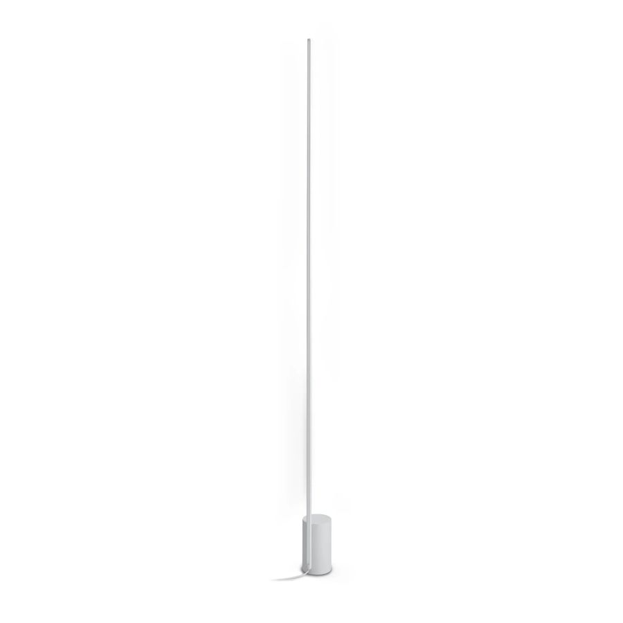 Φωτιστικό Δαπέδου ESSENCE PT ROUND Λευκό 3000K Ideal Lux 367163