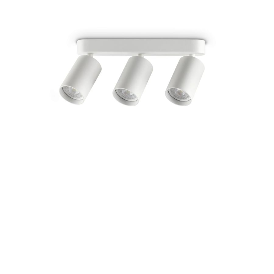 Φωτιστικό Οροφής DYNAMITE PL3 LINEAR ROUND Λευκό Ideal Lux 367408