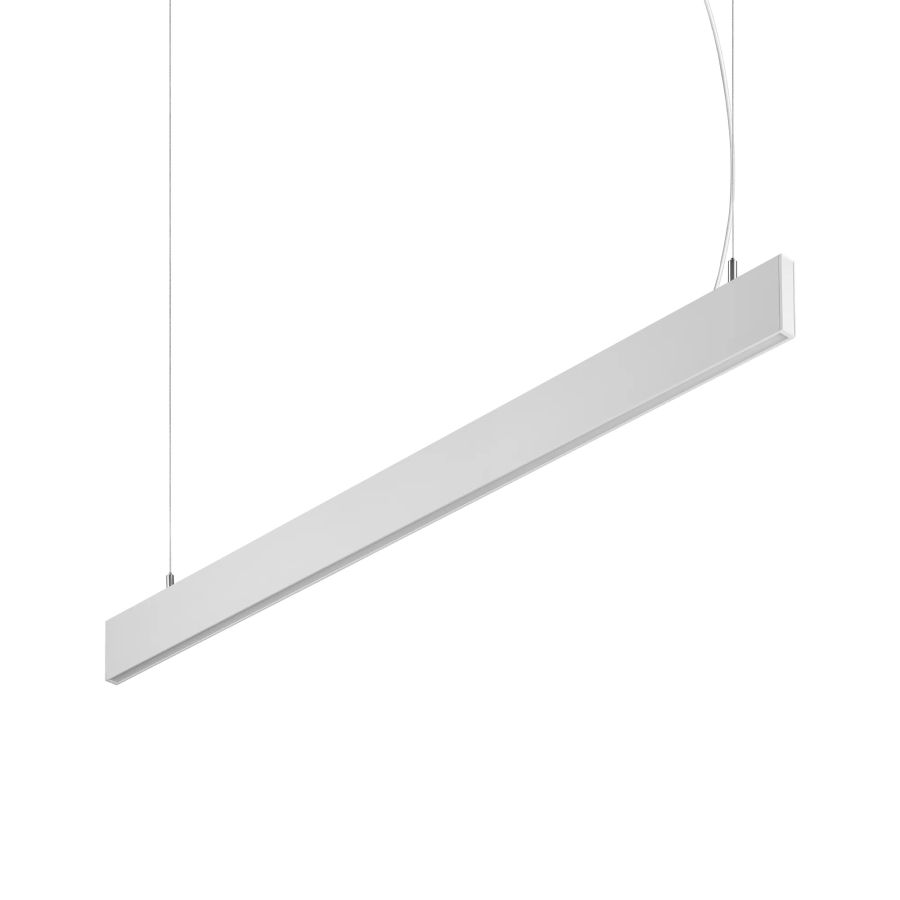 Γραμμικό Σύστημα Φωτισμού STEEL SP1 D20 MONO-EMISSION WIDE 4000K Λευκό Ideal Lux 369044
