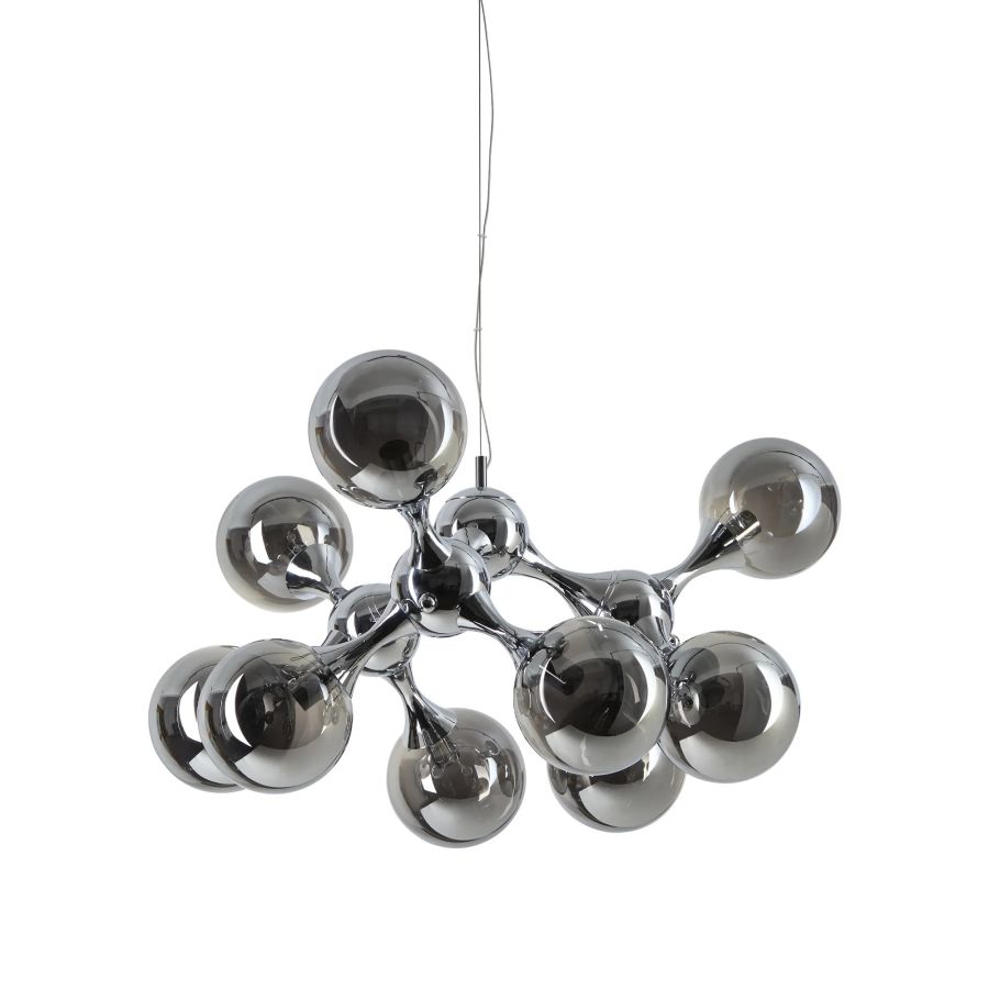 Κρεμαστό Φωτιστικό NODI SP9 Χρώμιο Ideal Lux 370002
