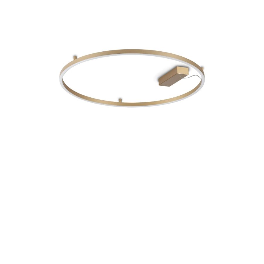 Φωτιστικό Οροφής ORACLE SLIM PL D070 ROUND 3000K ON-OFF OT Ideal Lux 370248