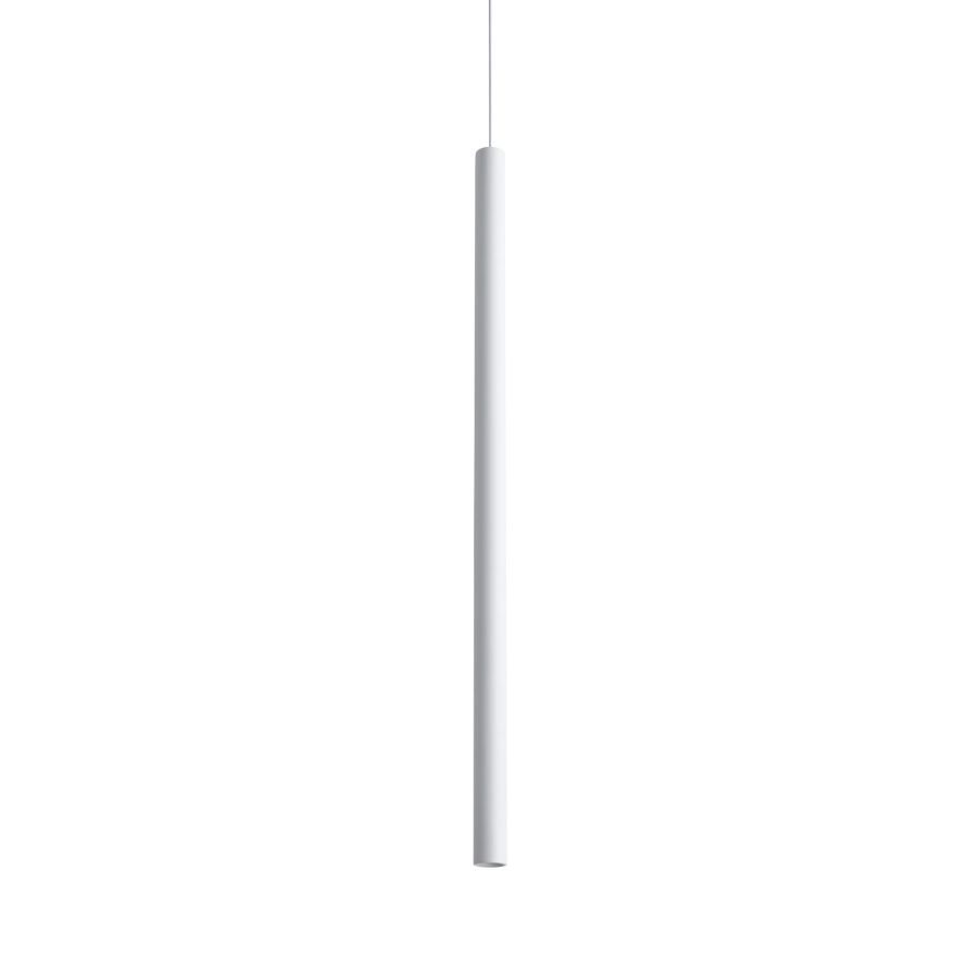 Κρεμαστό Φωτιστικό LOOK LED SP1 ROUND D30 H700 ON-OFF Λευκό 3000K Ideal Lux 371115