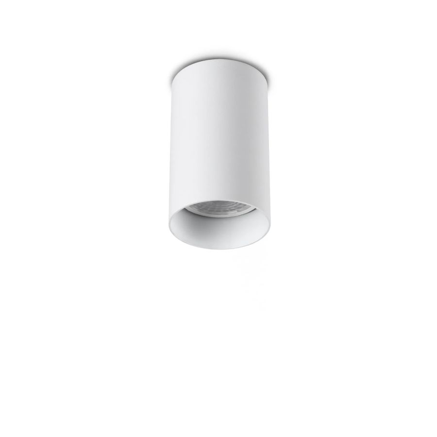 Φωτιστικό Οροφής LOOK PL1 ROUND D60 H100 Λευκό Ideal Lux 371207