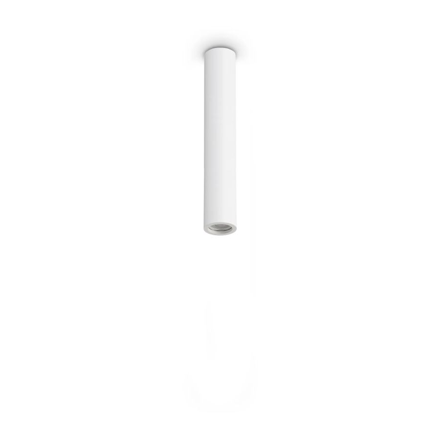 Φωτιστικό Οροφής LOOK PL1 ROUND D70 H400 GESSO Ideal Lux 371436