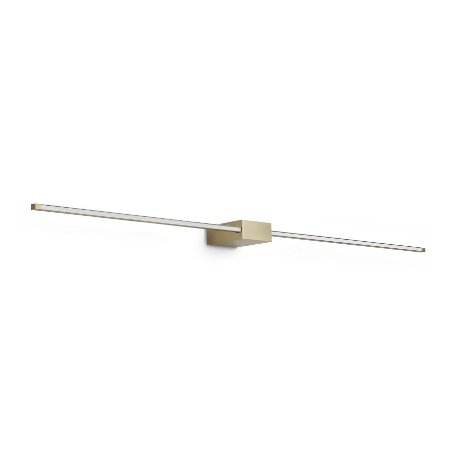 Απλίκα ESSENCE AP SQUARE D115 LUCE DIR. Ορείχαλκος 3000K Ideal Lux 371726