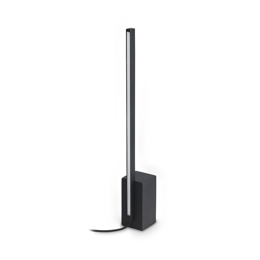 Επιτραπέζιο Φωτιστικό ESSENCE TL SQUARE Μαύρο 3000K Ideal Lux 371900