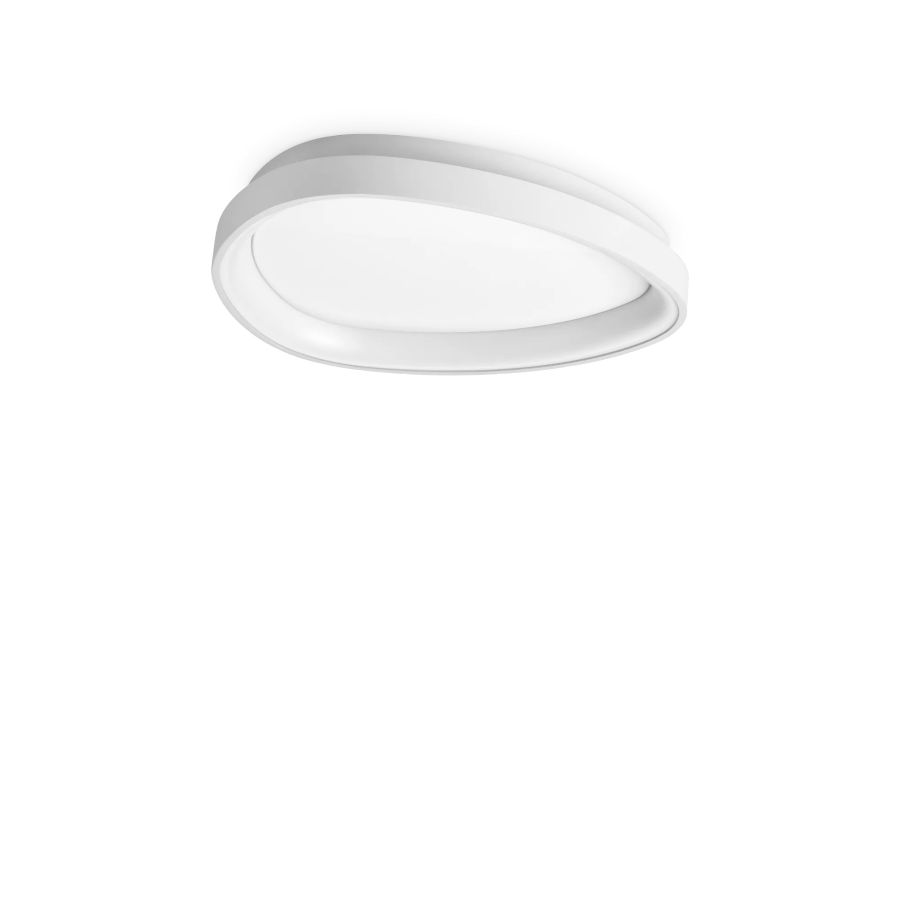 Φωτιστικό Οροφής GEMINI PL D042 ON-OFF Λευκό 4000K Ideal Lux 372037