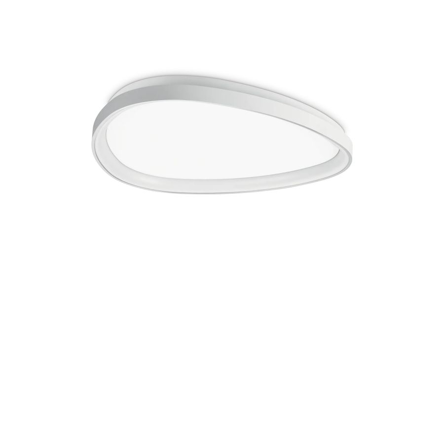 Φωτιστικό Οροφής GEMINI PL D061 ON-OFF Λευκό 4000K Ideal Lux 372068