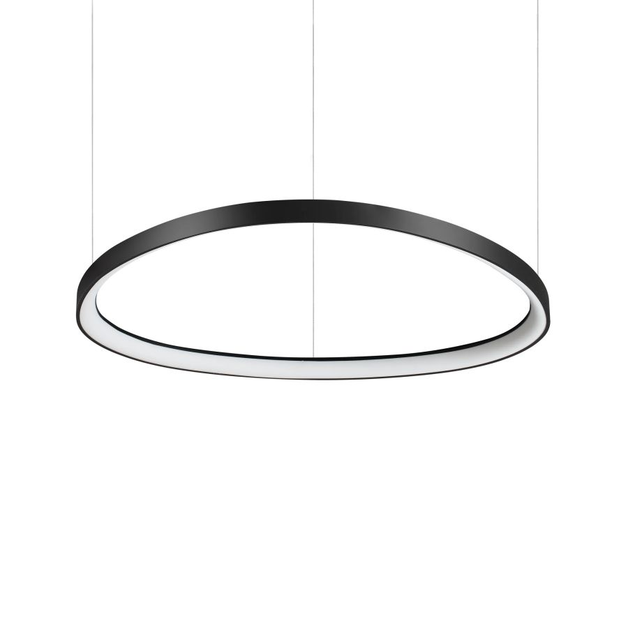 Κρεμαστό Φωτιστικό GEMINI SP D081 ON-OFF Μαύρο 4000K Ideal Lux 372198