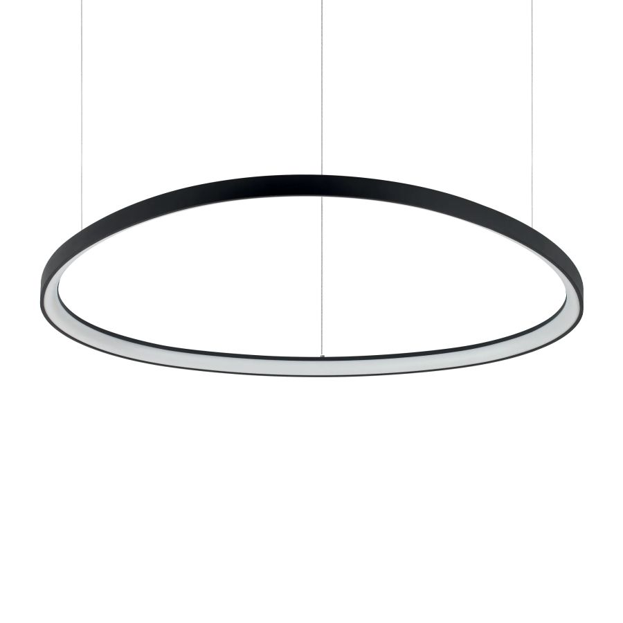 Κρεμαστό Φωτιστικό GEMINI SP D105 ON-OFF Μαύρο 4000K Ideal Lux 372228