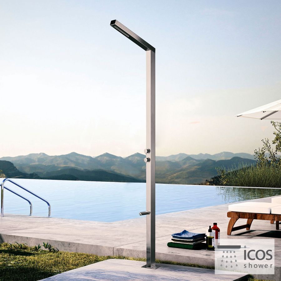 ΣΤΗΛΗ ΝΤΟΥΖ TERA ICOS ΕΠΙΔΑΠΕΔΙΑ ΥΨΟΣ 210 εκ. INOX TERA