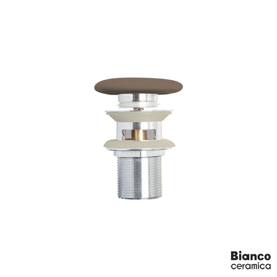 Βαλβίδα Νιπτήρα Clic-Clac Bianco Ceramica Taupe Matt TP01-530