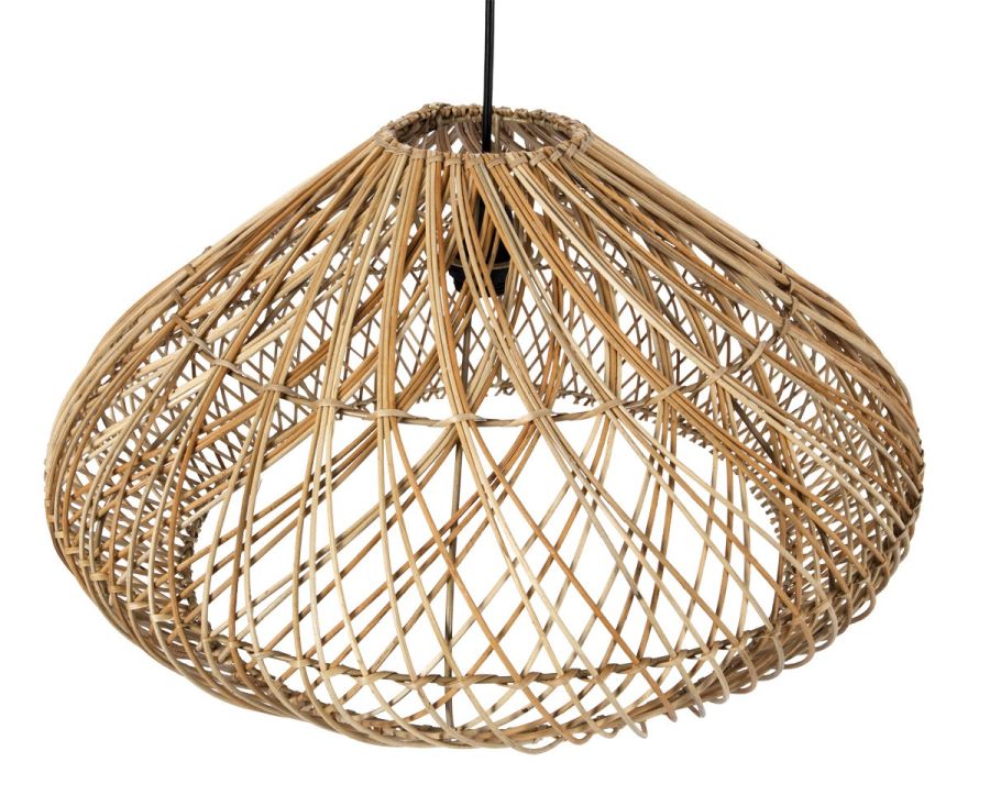 PDV 6852-55 ΚΡΕΜΑΣΤΟ 1/Φ ΑΠΟ ΡΑΤΑΝ ΦΥΣΙΚΟ ΧΡΩΜΑ ΣΧΕΔΙΟ ΚΙΟΥΠΙ 1ΧΕ27 ARlight 0811697