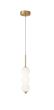 SE LED 120 LUNA TRIPLA GOLD Φ10CM PENDANT 3CCT WITH MEMORY 2 YEARS WARRANTY HOMELIGHTING 77-51158