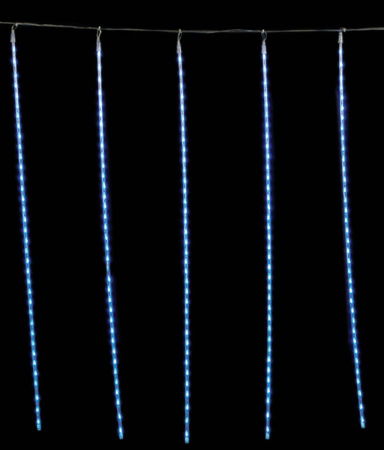 Led Επεκτεινόμενη Κουρτίνα Με Λευκό Φωτισμό ,200 x 100cm Lianos PROMO-52216