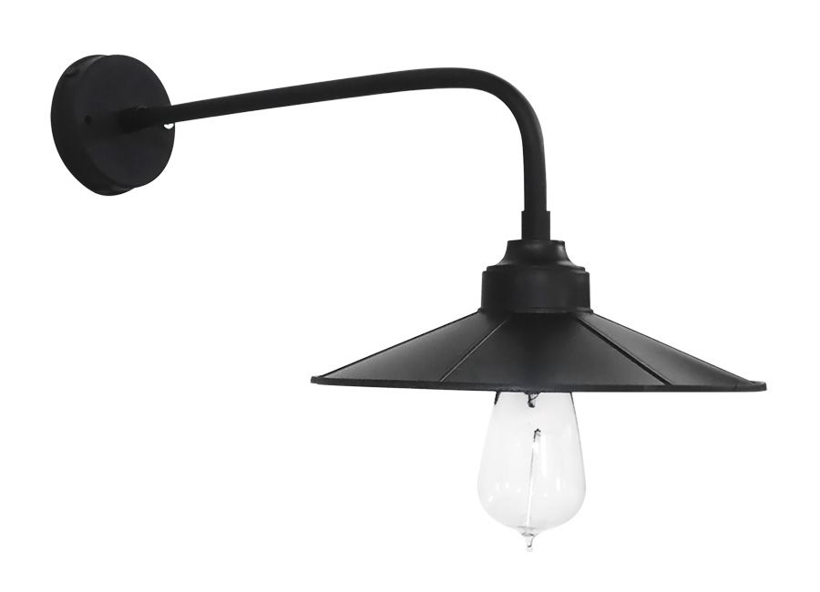 Απλίκα επιτοίχια AS-151AP BLACK Heronia 31-0599