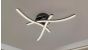 SE LED 46 ALORA BLACK CEILING 46x46x8cm 24W 3CCT WITH MEMORY IP20 2 YEARS WARRANTY E3 HOMELIGHTING 77-50601