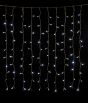 200Led 60Flash Συμμετρική Κουρτίνα Για Εσωτερική Χρήση Με Επέκταση 200 x 100(h)cm ,Με Διάφανο Καλώδιο/Λευκό Λαμπάκι (Kelvin: 6.000 - 10.000) Lianos 58848