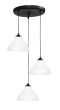 PUBLIC/20 PENDEL 3/L BLACK-WHITE ΚΡΕΜΑΣΤΟ Heronia 35-0064