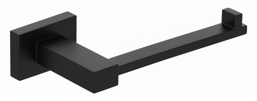 Χαρτοθήκη ανοικτή Μαύρο Bronze Art Lugano 51X6-MM