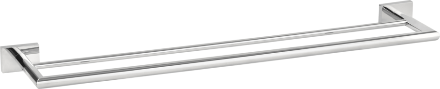 Πετσετοθήκη Διπλή Χρώμιο Bronze Art ML-500 42ML-10