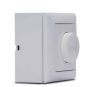 Dimmer A/R Aller Retour Εξωτερικό Λευκό 1000 watt Ωμικό Φορτίο 125watt Led Cubic 00013