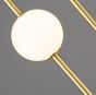 SE LED 12 AMALFI PENDANT GOLD 7W 3CCT 12x100cm IP20 220V 2 YEARS WARRANTY E3 HOMELIGHTING 77-50651